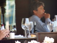 Waterfront dining in Puerto Madero.