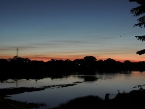 Every night brought a new picture-perfect sunset.