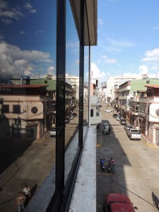The view from my host's apartment window, Mérida, Venezuela.